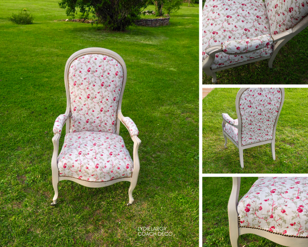 DIY : Relooker un fauteuil Voltaire, vous pouvez le faire ! - Lydie Largy