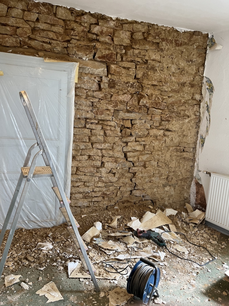 décroutage des pierres